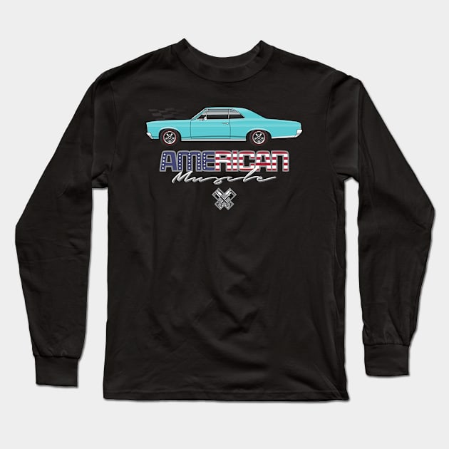 Aqua Long Sleeve T-Shirt by JRCustoms44